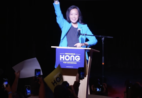 Pollster That Put Francesca Hong, Karen Bass In Lead Admits It’s A Fake Firm