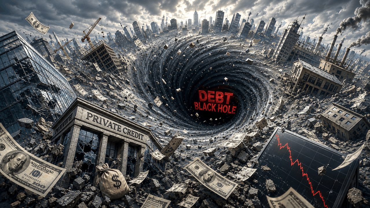 Debt Black Hole: Private Credit Markets Showing Signs of Stress Stress