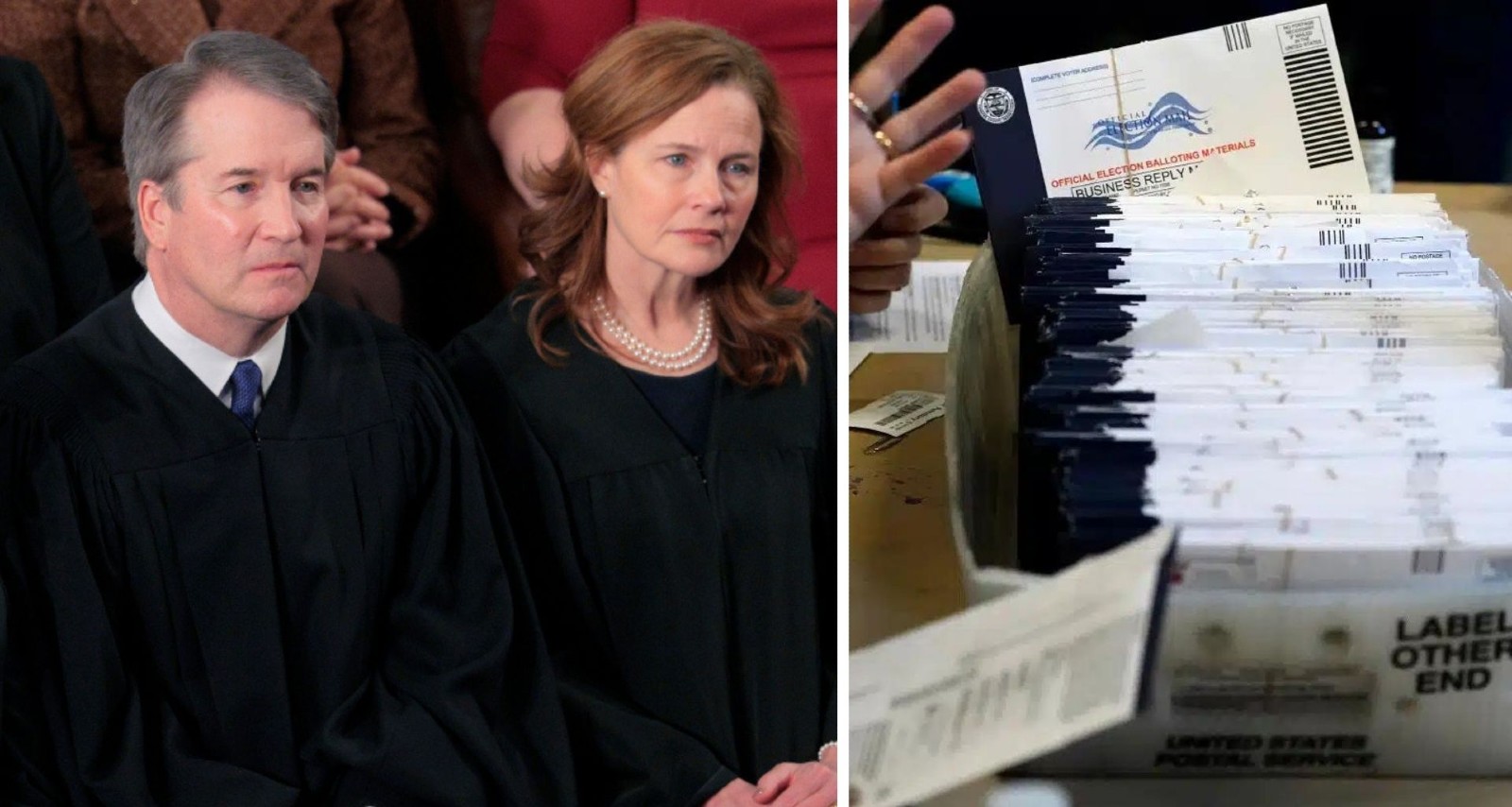 SCOTUS Clears Way For Trump To Begin Implementing Mail-In Voting Order Supreme Court Ballots 1