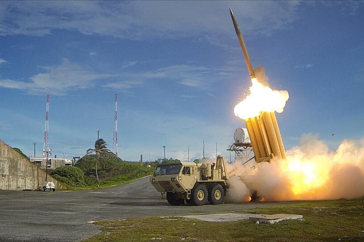Entangling Alliances Hollowing Out U.S. Military Arsenal THAAD interceptor missile 081726 Wiki Com