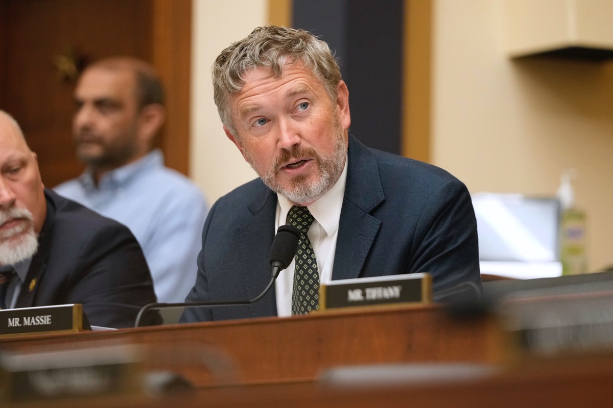 Massie: Trump Violating the War Powers Act of 1973 Thomas Massie 080326 AP