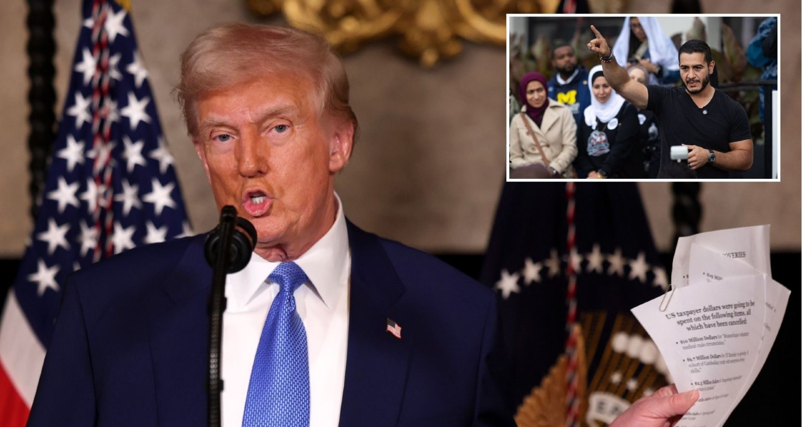 Trump Says He Would ‘Absolutely’ Ban Sharia Law Trump El Sayed