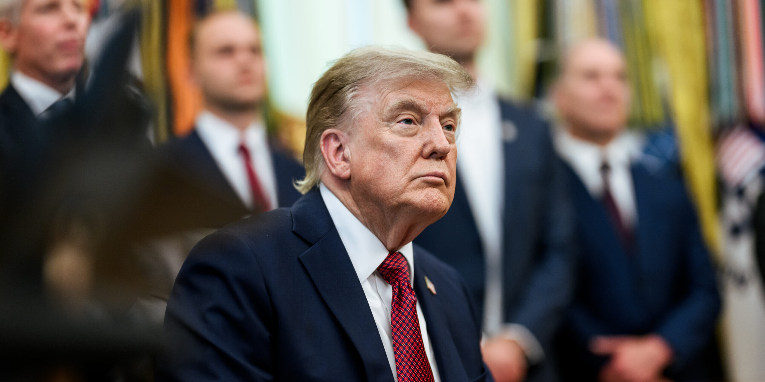 Trump to Scale Down Future Military Exercises with South Korea, Citing Cost and Failure to Help with Iran. Trump Oval scaled e1786114326455 3