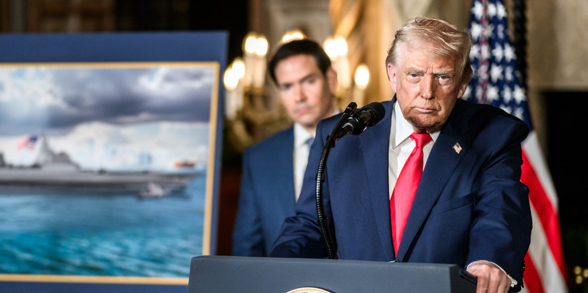 Trump Denies Missile Shortages, Vows ‘Treasonous’ Leakers Will Be ‘Hunted Down.’ Trump Rubio scaled e1767037564971