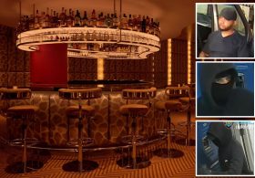 Trio of pistol-wielding crooks tie up workers at ritzy NYC cocktail bar, steal nearly $30K of booze, cash, and DJ equipment: cops