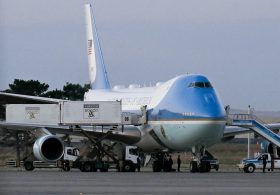 Trump secretly switched planes. The journalists left aboard say they deserved a warning.