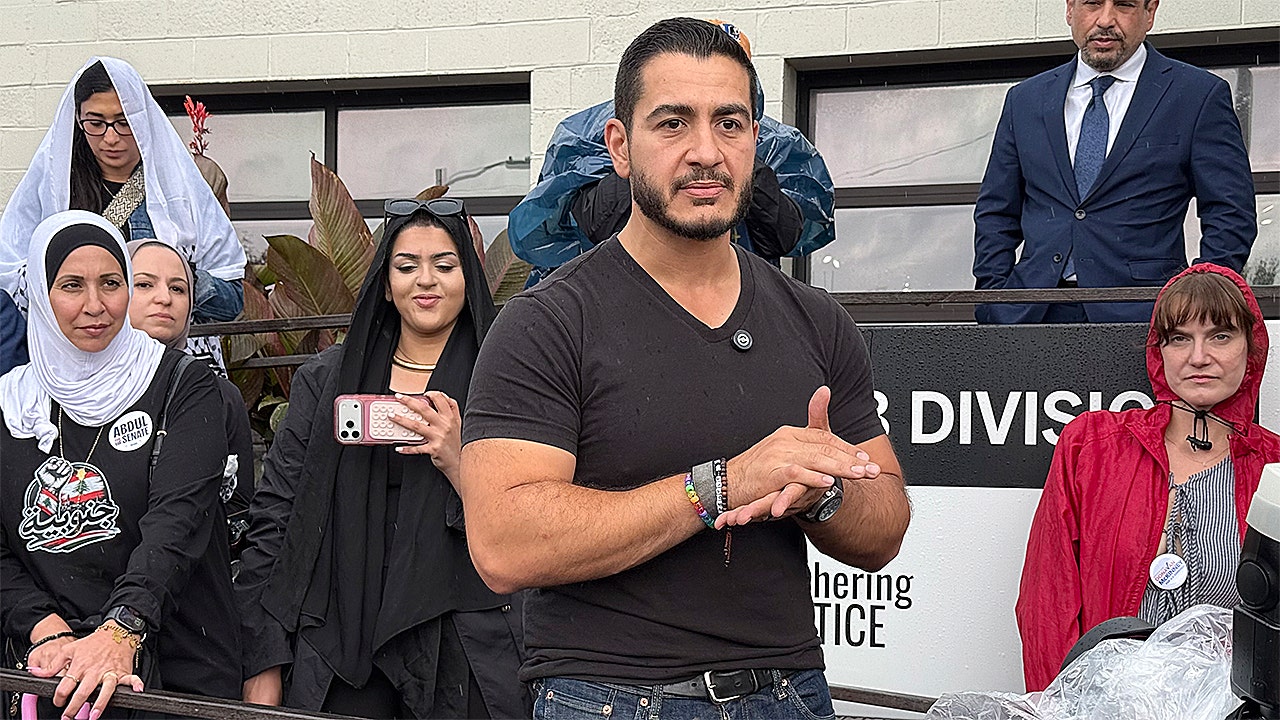 Dems' leftward lurch gets legs as El-Sayed's Michigan Senate victory sparks party debate abdul el sayed campaign event detroit michigan aug 2 2026 3