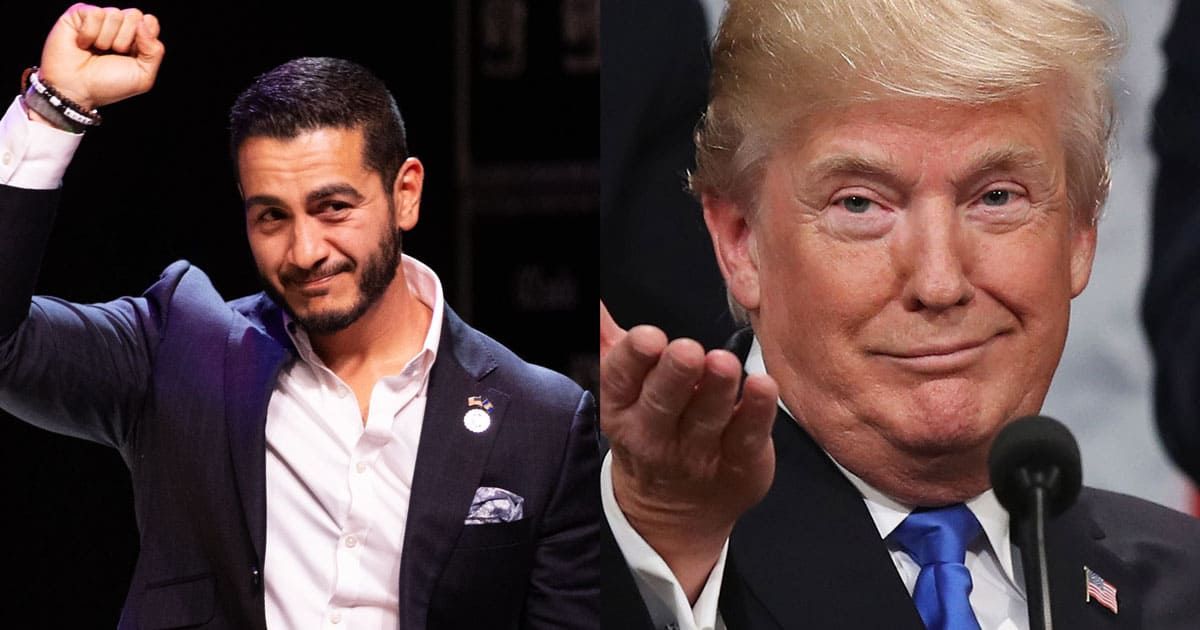 Trump Celebrates Socialist Abdul El-Sayed’s Primary Victory: ‘Great News for the Republican Party’ abdul el sayed trump win