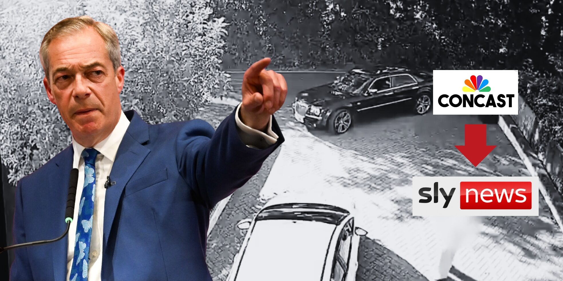 Comcast-Owned Sky News Faces Investigation for Harassment of Nigel Farage’s Daughter. arage concast e1787317921151
