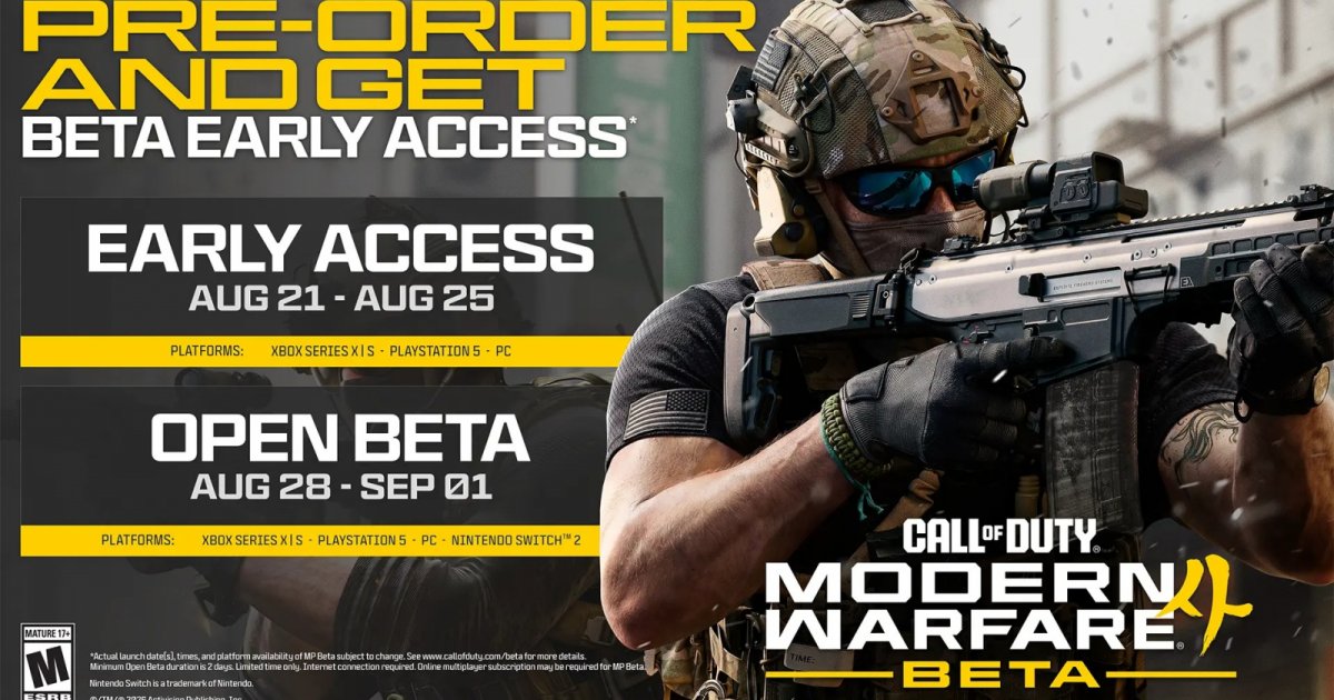 Call of Duty: Modern Warfare 4 Beta Is Free This Weekend: Start Time, Platforms And End Date are 4 1