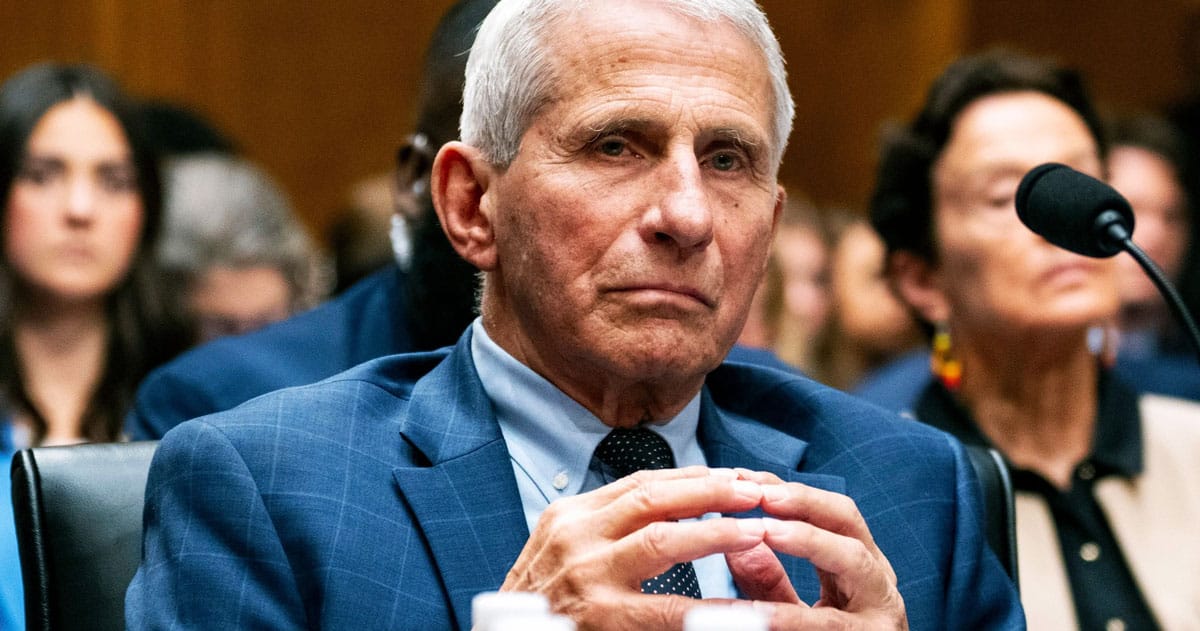 Fauci Faces Prison After Senate Votes to Refer Him for Criminal Prosecution auci contempt congress vote