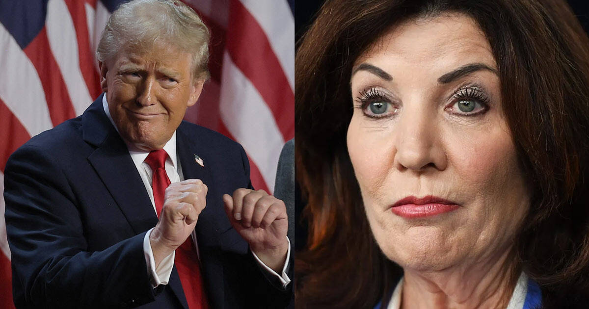 Democrat Gov Kathy Hochul Defies Trump’s ‘Lake America’ Renaming: ‘New York Won’t Be Calling It That’ avorability