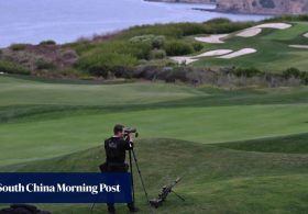 Man with gun in car arrested at Trump golf course before US president’s visit