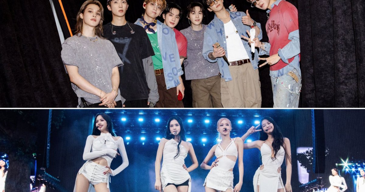 BLACKPINK's Jennie, Jisoo Viral Photos With BTS Members Trigger Fan Frenzy Amid AI Manipulation Claims [PHOTOS] bts blackpink