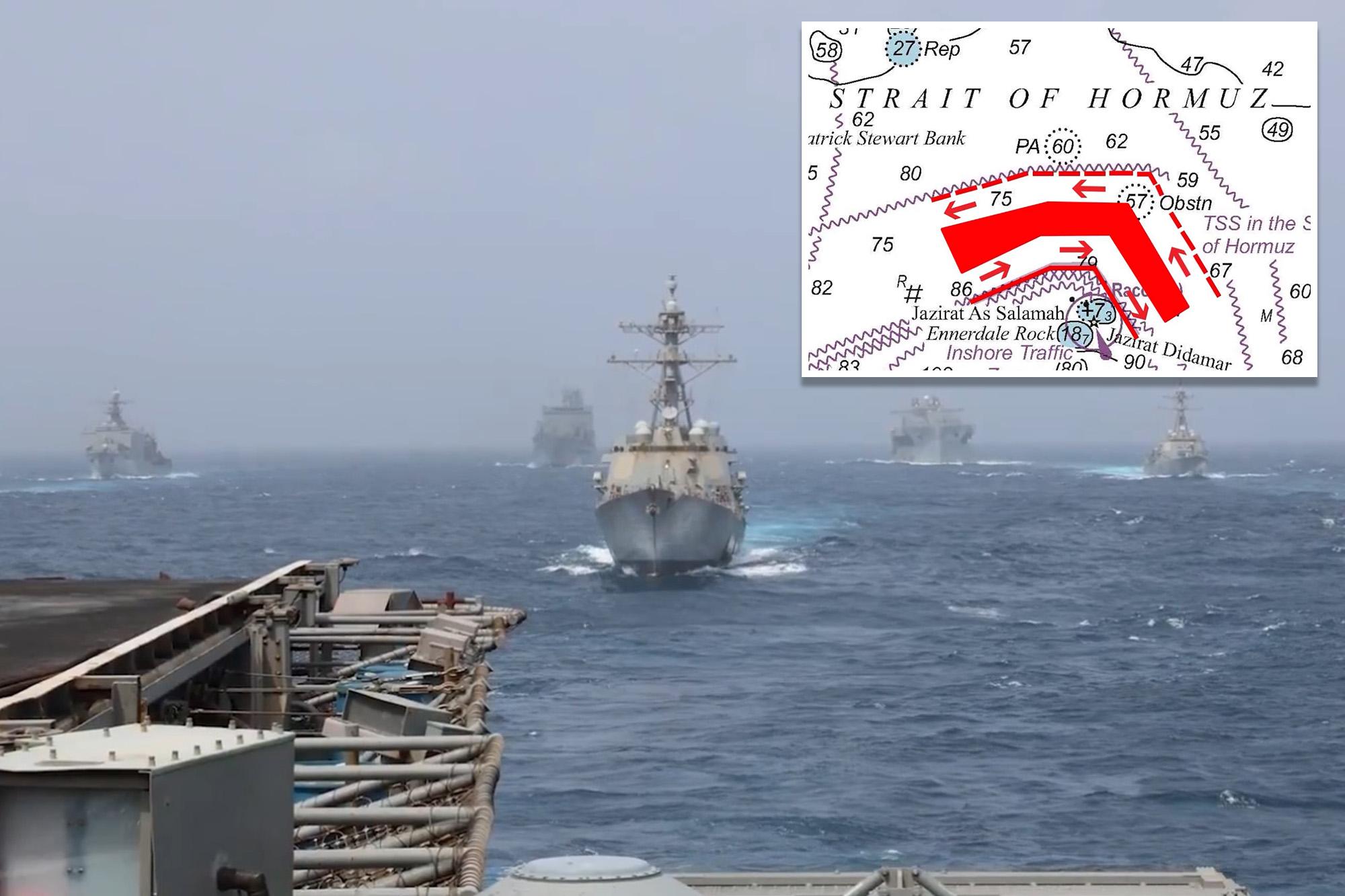 CENTCOM announces Strait of Hormuz shipping lanes are ‘free of Iranian sea mines,’ marking ‘major milestone’ in the Iran war  centcom announces strait hormuz shipping 138729409