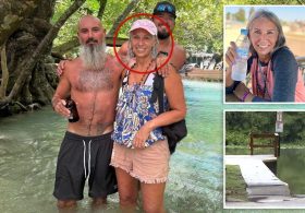 Harrowing details of alligator attack that left mom Dina Spann’s arm ‘hanging off by thread’ revealed by son
