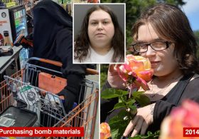 Moment burqa-clad NY Muslim convert buys bomb parts in Home Depot to ‘blow up Albany’ in ISIS plot: feds…
