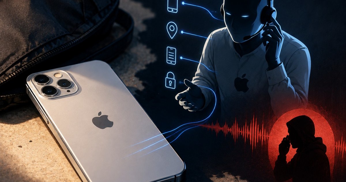 Stolen iPhone Scam Warning: AI "Apple Support" Calls Can Steal Your Passcode cybercriminals