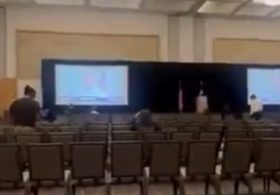 YIKES: Progressive Event Featuring James Talarico and Kamala Harris in Texas is Virtually EMPTY