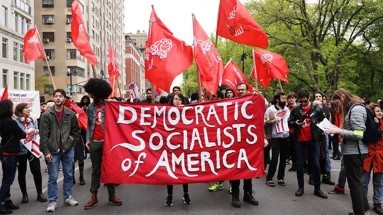 Socialists ripped over kids-focused push in deep-red state: ‘Next generation of comrades’ democratic socialists america trump building may day