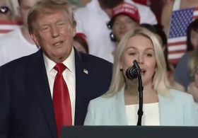 ‘You haven’t heard the last from her’: Trump’s salute to Karoline Leavitt in Myrtle Beach