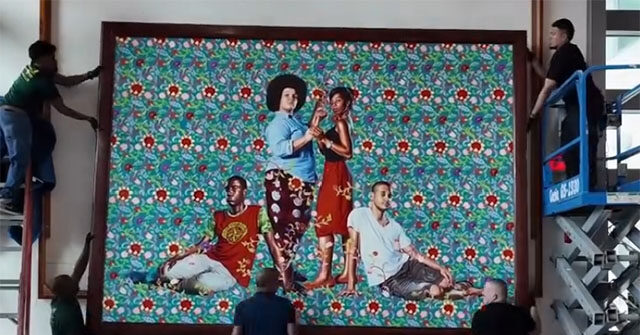Trump Officials Remove, Plan to Sell 'Very Woke' Painting by Artist Behind Obama Portrait dominican republic embassy painting 640x335 1