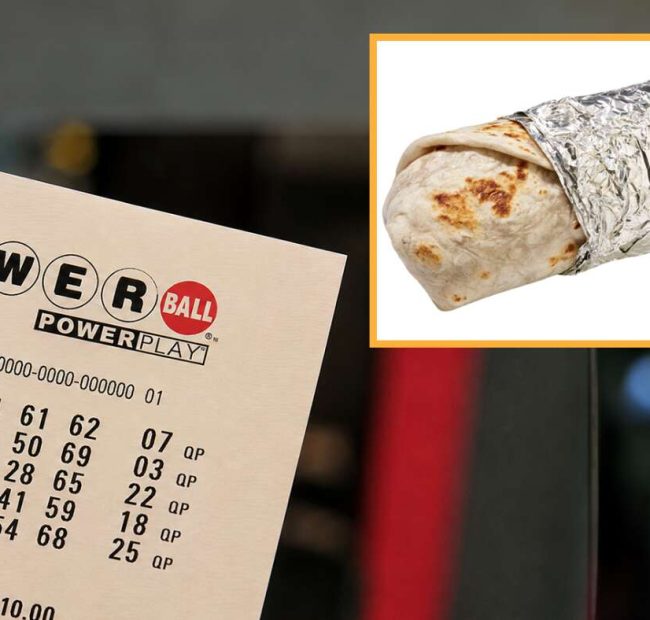 Powerball Winner Blows Entire Jackpot On Burrito