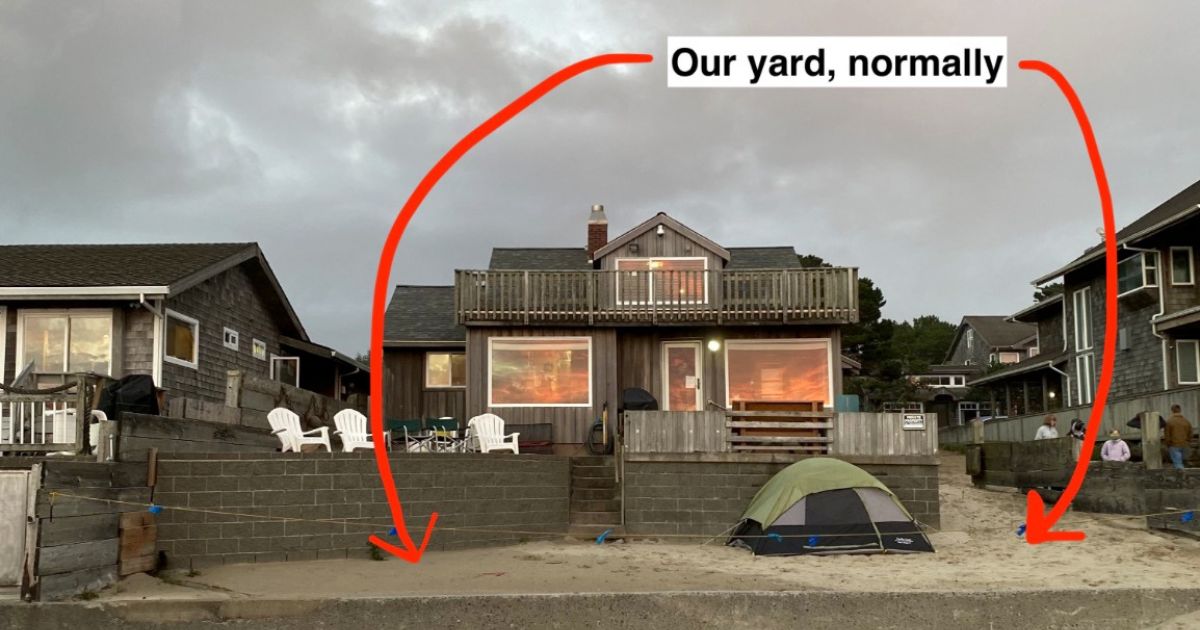 Blue State Family's Home Is Being Buried by Mountains of Sand and Gov't Won't Let Them Dig Out - Let's Help Save Their House eatured Image 1316