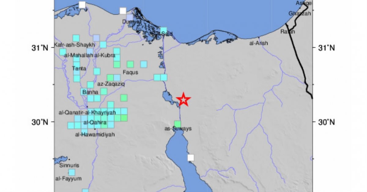5.0-Magnitude Earthquake Jolts Egypt, Shaking Cities and Sparking Panic egypt hit by 5 0 magnitude quake tremors spread across several cities