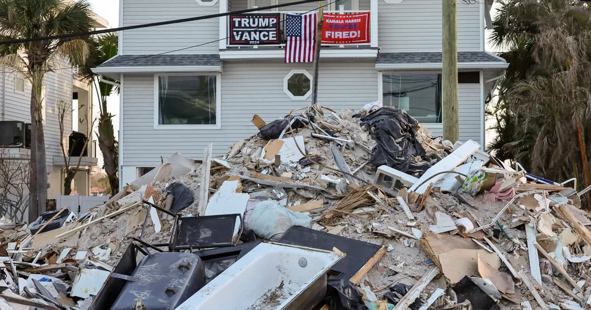 DHS Fires Three More FEMA Workers Over Skipping Homes with Trump Signs After Hurricane Milton ema pro trump homes ignored hurricane milton