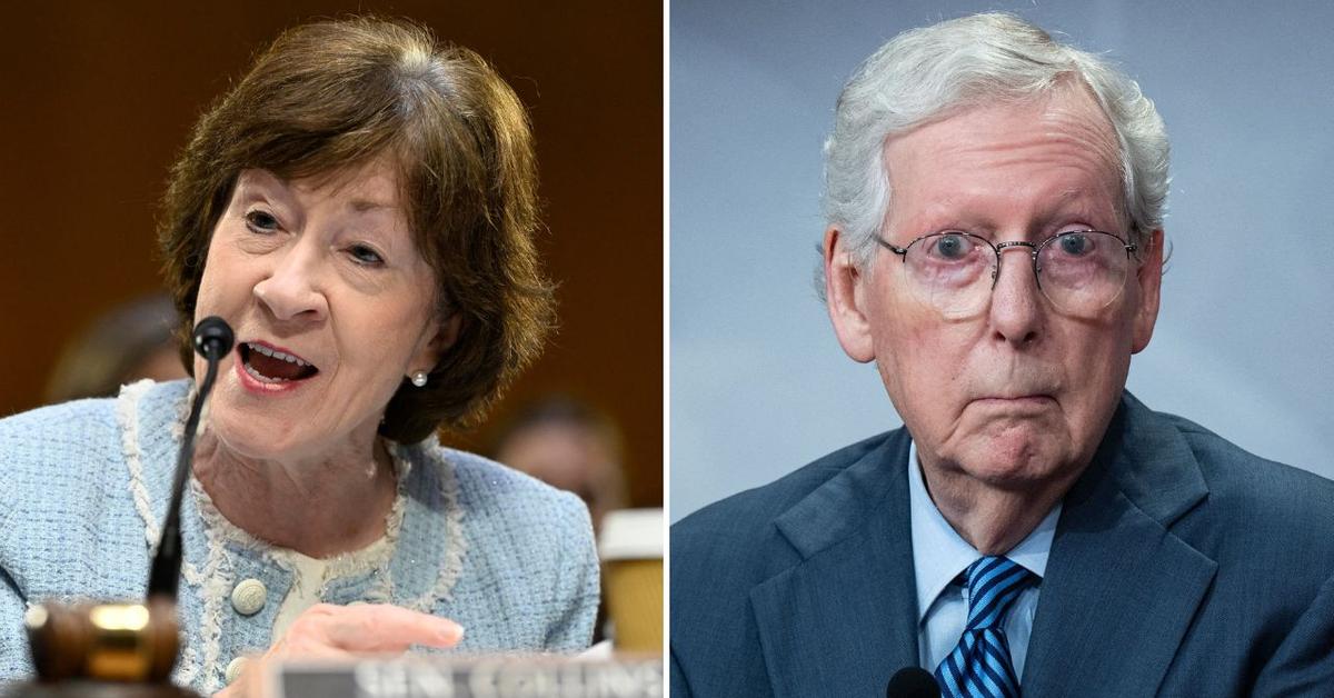 Susan Collins defends Mitch McConnell amid health mystery — slams calls for Senator to ‘prove’ he’s fit to serve… ends mitch mcconnell amid health mystery 5 1785686171184