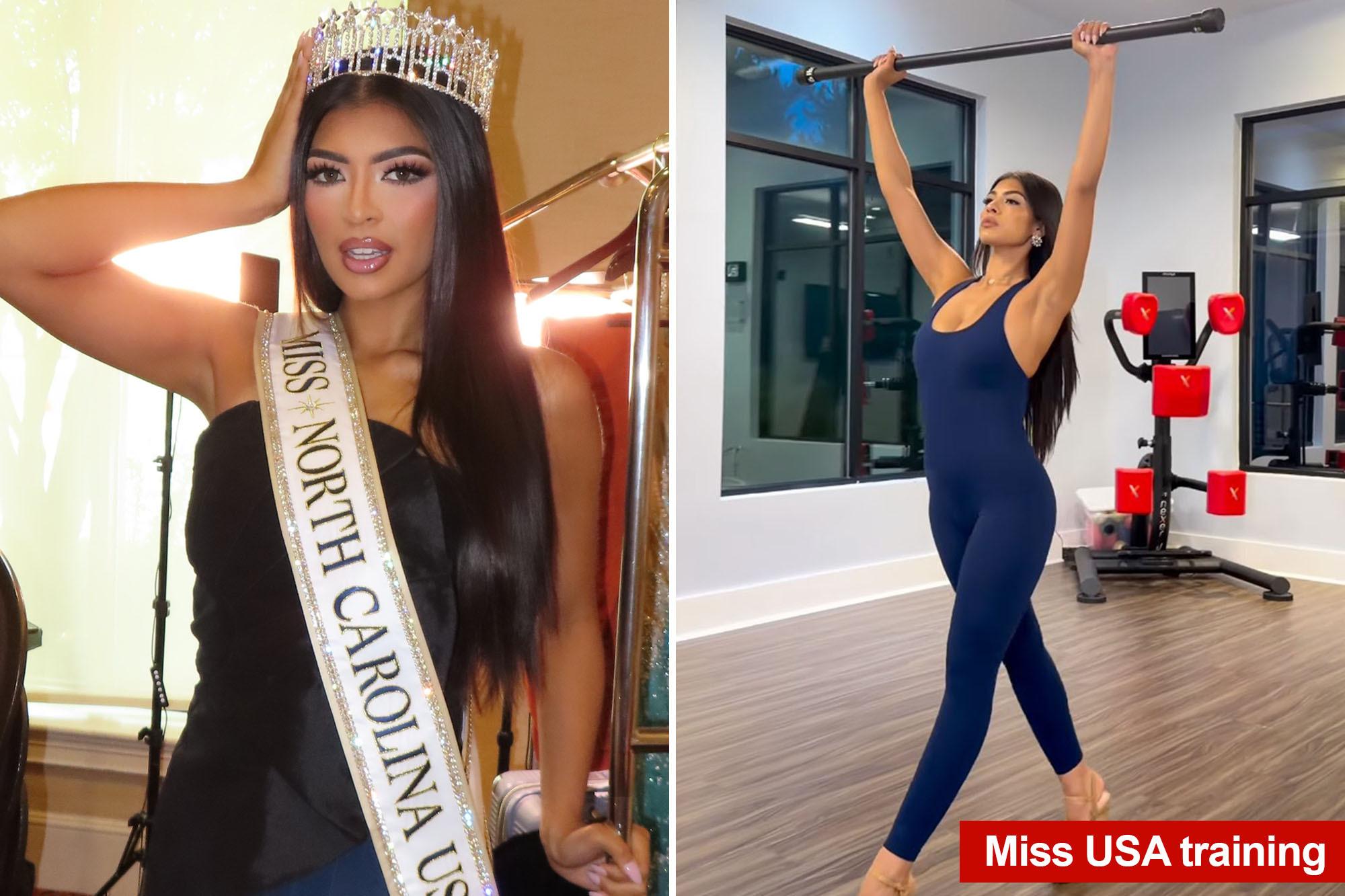 Family of dethroned Miss North Carolina USA Brittany Boltinhouse slams organization for ‘saving face’: report ex miss north carolina speaks up title revoked comp