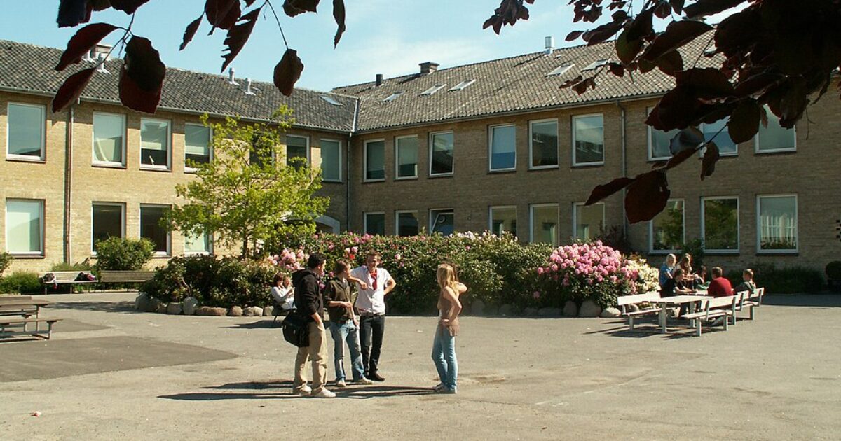 High-Schoolers in Denmark Will Make Oral Defenses on Assignments To Curb AI Cheating gammel hellerup gymnasium 1200x630 1