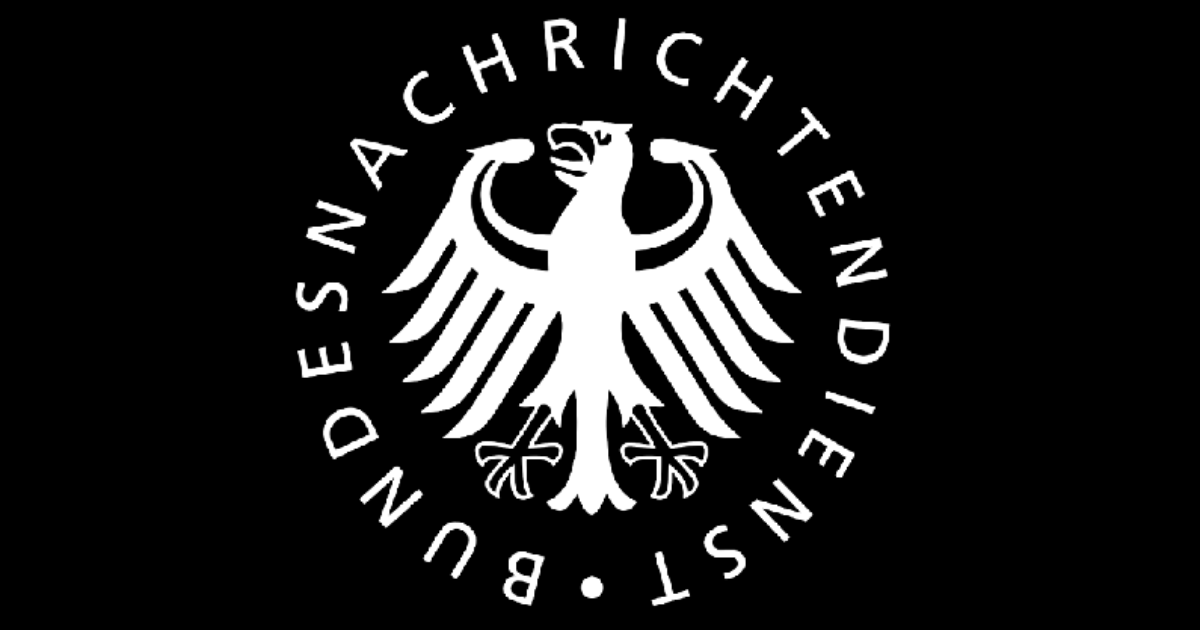 A WORLD OF SPOOKS: Germany Approves New Sweeping Powers for Intelligence Services, Leading to Fears of Mass Surveillance german intelligence gbnd logo wiki commons 22 1200x630 1