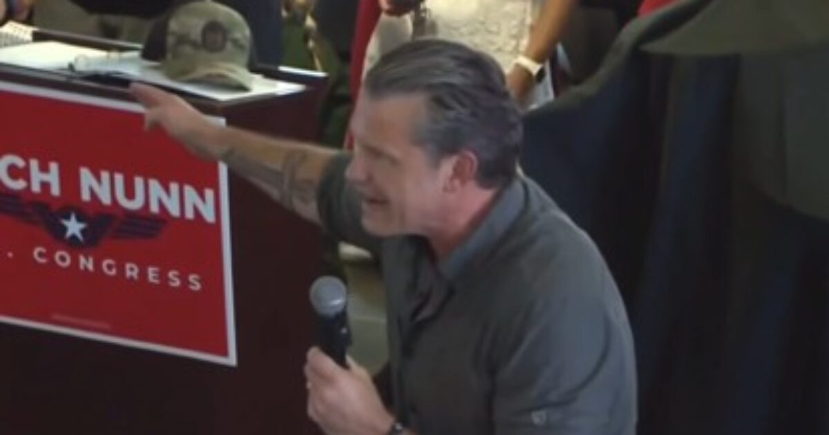 Democrats and CNN Lose it After Pete Hegseth Utters This So-Called ‘Transphobic Slur’ at the Iowa State Fair hegseth 1200x630 1