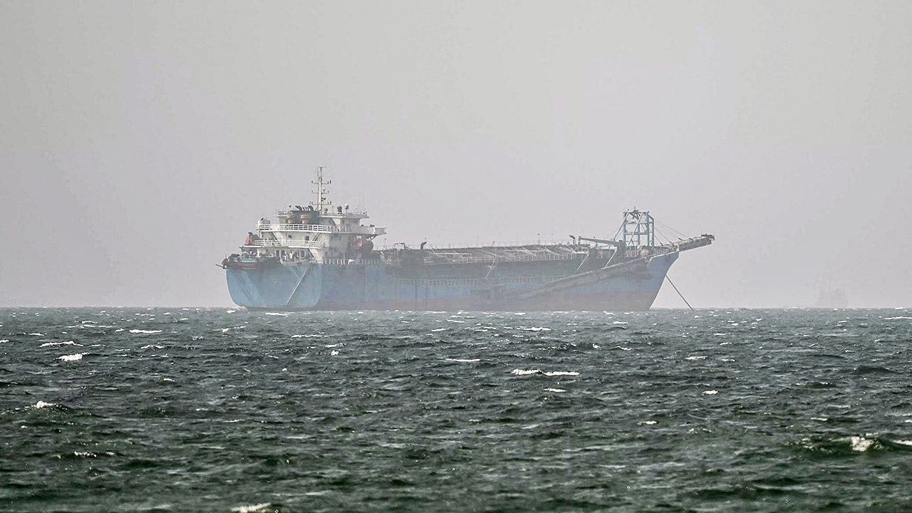 Trade vessel struck by projectile in Strait of Hormuz amid US-Iran talks hormuz