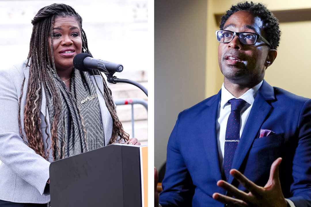 Rep. Wesley Bell Beats Former Rep. Cori Bush by Wider Margin in Missouri Rematch id5621757 Cori Bush and Wesley Bell LSedit 1080x720 1