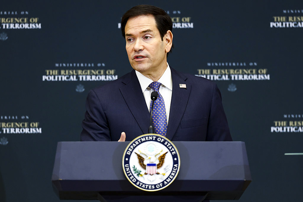 Rubio Announces Sanctions Against International Criminal Court President id6063531 GettyImages 2286382583 vs