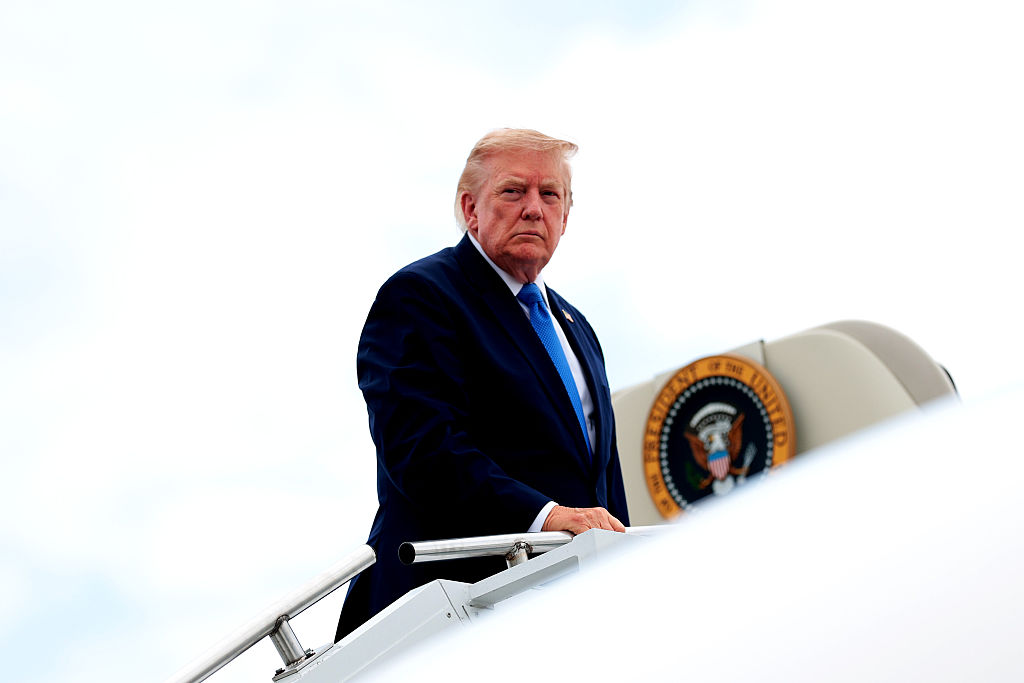 Trump Says Iran Talks to Begin on Monday id6070398 GettyImages 2288796688