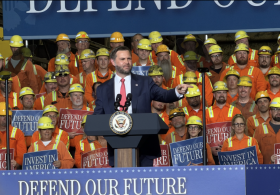 Vance Visits His Ohio Hometown to Hail $1 Billion Investment in Steel Plant