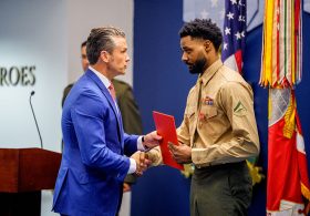 Pentagon Upgrades Valor Awards for 3 Marines Who Withstood Attack During Afghanistan Withdrawal