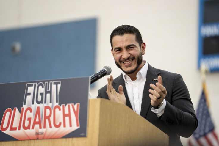 Abdul El-Sayed, Who Said Trump Tax Bill Benefited 'Folks Who Don't Really Need More Money,' Claimed $26,000 Trump Tax Deduction ighting oligarchy tour in detroit with s 2 scaled e1783364650325
