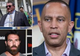 Jeffries faces progressive backlash for condemning antisemitic attacks on Randy Fine