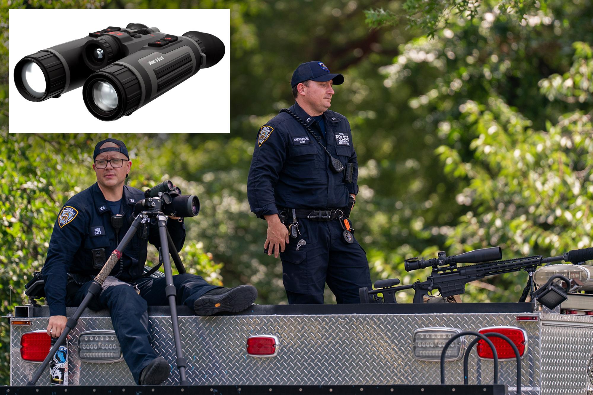New heat-sensing binoculars let NYPD cops see at night and through fog inal spain argentina watch 138822947 a2823a