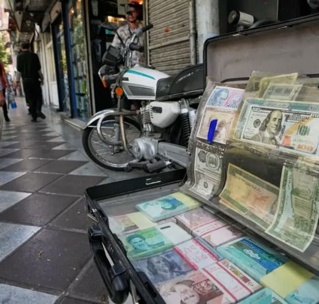 Iran’s Currency Crashes to Record Low as New U.S. Sanctions Hammer Economy