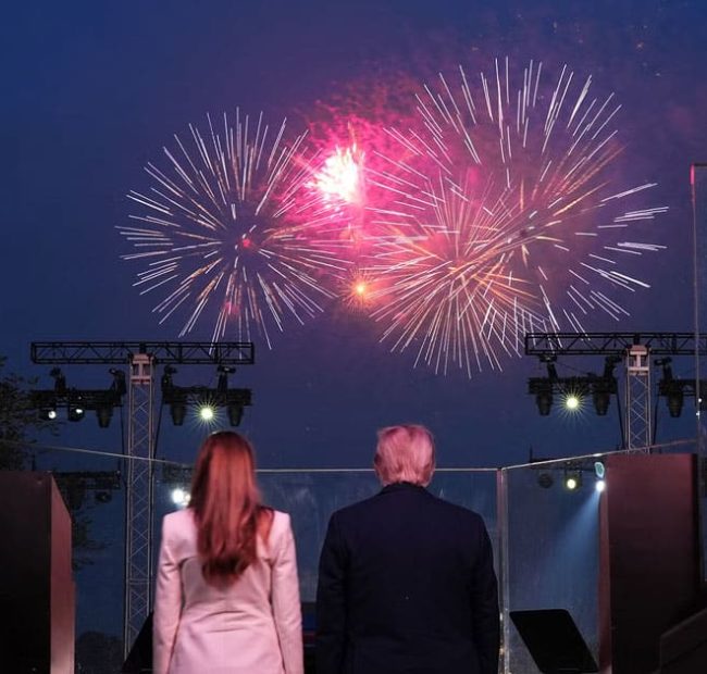Trump’s America 250 Fireworks Show Smashes Guinness World Record