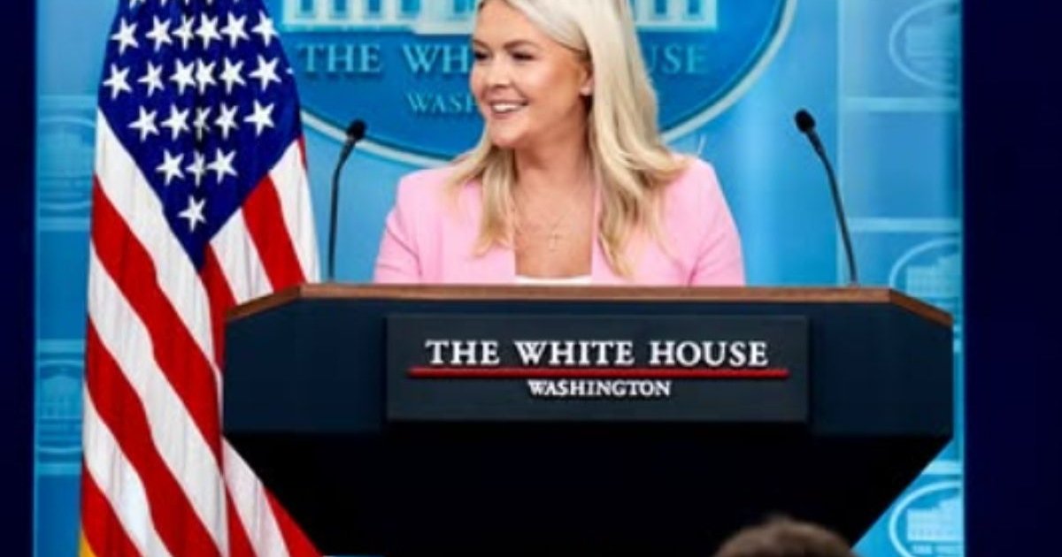 Karoline Leavitt Used AI to Change Photo While Announcing Resignation from White House Post? Here's the Truth karoline leavitt 2