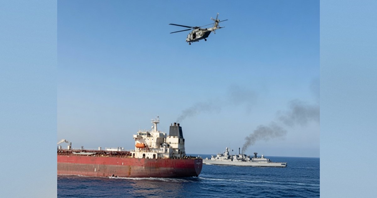 Italian Navy Intercepts and Boards Tanker From Russia’s ‘Shadow Fleet’ in the Mediterranean leet screengrab