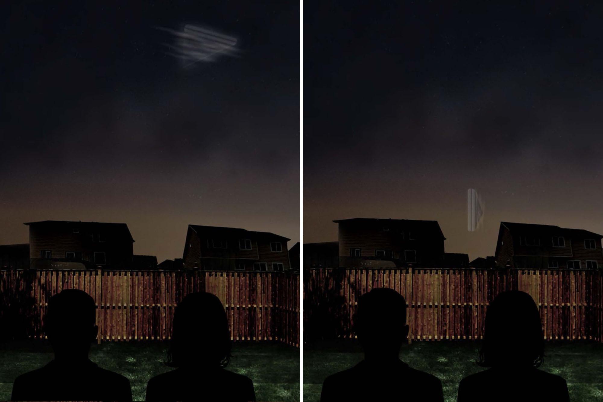 Ex-Pentagon employee described seeing ‘translucent triangle’ fly overhead in 2023 UFO sighting lying comp