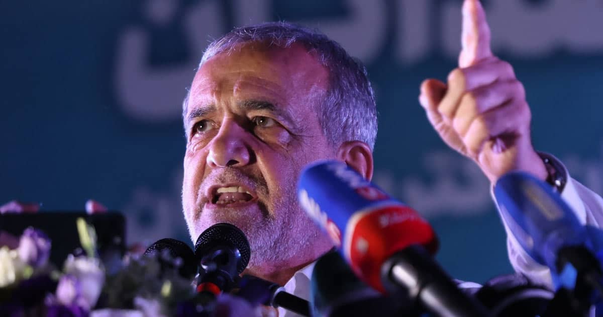 Iran’s President Calls for End to War with U.S as Cracks Emerge Inside Islamic Regime masoud pezeshkian iran nuclear weapons